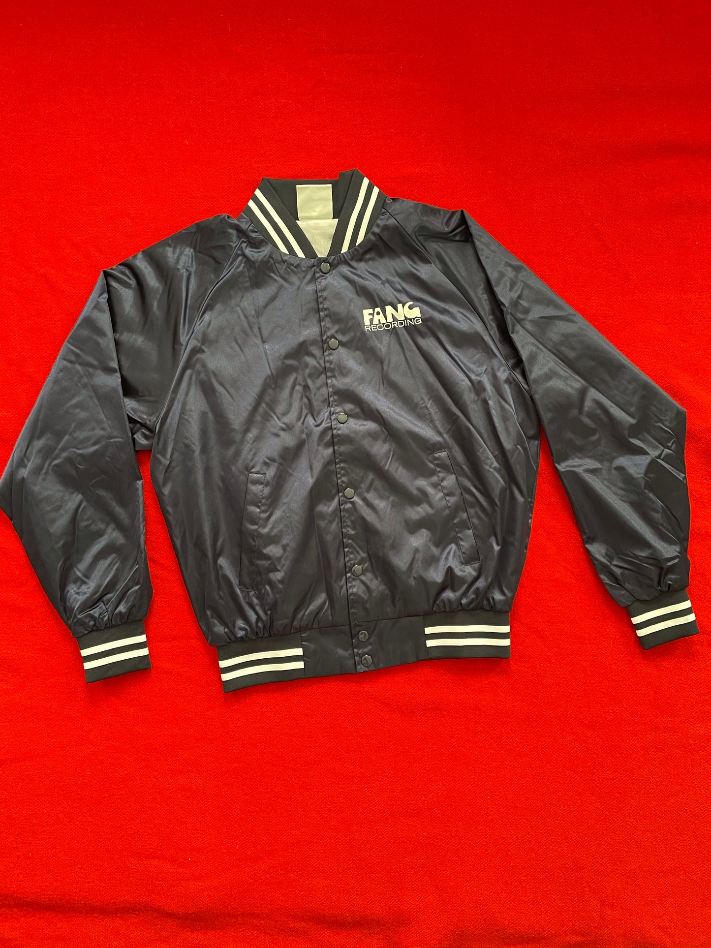 Fang Recording Satin Jacket