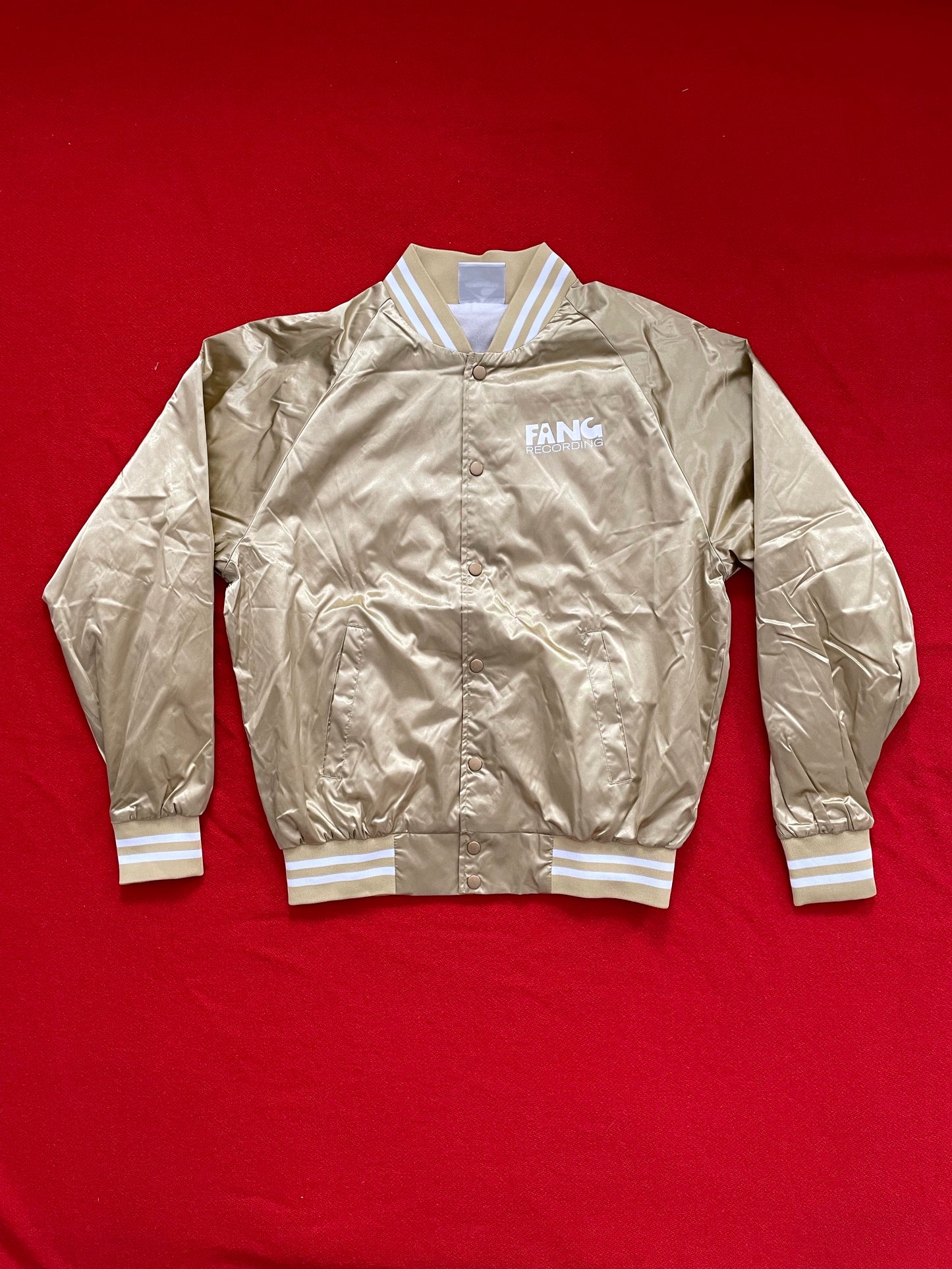 Fang Recording Satin Jacket